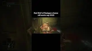 Redwolf of Radagon cheese 09/2025 #eldenring #cheese #redwolf #radagon #soulslike
