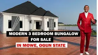 Modern 3 Bedroom Bungalow for Sale in Mowe, Ogun State | Buy & Move In Fast