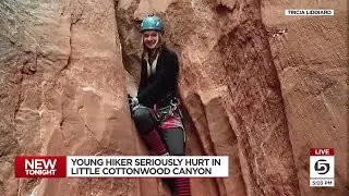 Hiker seriously injured by falling rock in Little Cottonwood Canyon