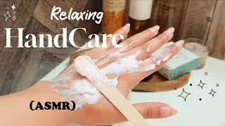 Relaxing ASMR HandCare ✨️ Washing, Foaming, Scrub, Hand Mask💧#asmr #handcare #selfcare