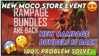 FREE FIRE NEW RAMPAGE BUNDEL MOCO STORE || FREE FIRE NEW EVENT TODAY || #freefire #events