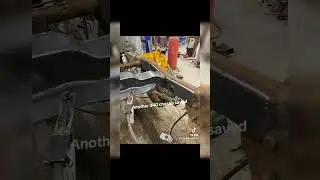 Nissan Navara d40 chassis repair #mechanic #welding #fabrication