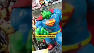 SUPERHULK is surely INVINCIBLE! #shorts #superman #hulk #viral@learnfromtoys.tjantana