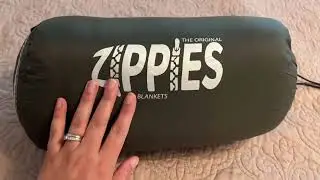 ZIPPIES 3M Thinsulate Insulation Puffy Camping Blanket for Cold Weather Review
