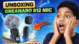 Greanaro S12 Mic Unboxing 😱 | Itna Sasta Aur Itna Powerful? SHOCKING Result!