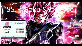 5 Star SSJR Goku Black Showcase (Koku Black Pink) | All Star Tower Defense