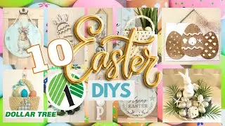🥚 10 BEST Easter DIYS! Dollar Tree DIY Coastal Spring Hacks