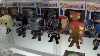 New CAPTAIN AMERICA 3: Civil War Funko POP! Vinyl Action Figures [First Look] Toy Fair 2016