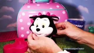 MINNIE-BOW TIQUE Disney Figaro Travel  a Disney Minnie Mouse Toys Unboxing Video