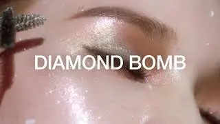 living coral glitter eyes & lip makeup by jennyhouse makeup artist   K Beauty