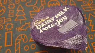 Dairy Milk Pots of Joy Chocolate Yogurt ASMR