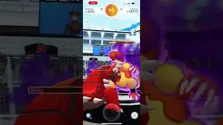 Shadow Magmar Unique Solo! Ground Team In Sunny Weather.