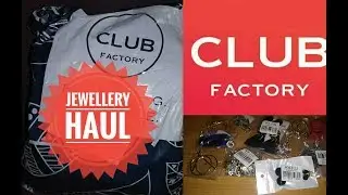 Club Factory Haul | Earrings & neckpiece | Jewelry haul