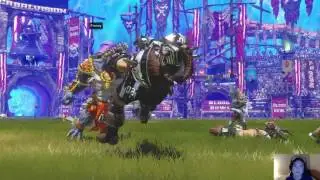 Blood Bowl 2 - Champions Cup II Playoff 1st Rnd Chaos (Lewpac22) Vs Lizard (AgentTBC)