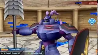 Close Battle VS The Royal Knights (Testing SKILL LOCK) (Digimon Links Colosseum)