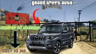 SCORPIO S11 CLASSIC CAR MOD FOR GTA SANDRA'S IN ANDROID AND PC|| SCORPIO 2022 CAR IN GTA