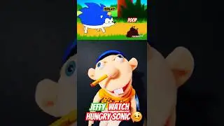 SML Shorts: Jeffy Watch Sonic Cartoon #sml #jeffy #sonic #cartoon #shorts