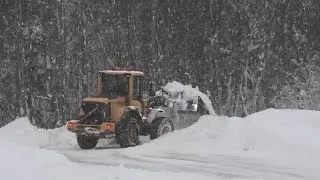 Volvo L60F & CAT 908H