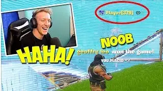 Tfue Trolling Noobs (FUNNY)