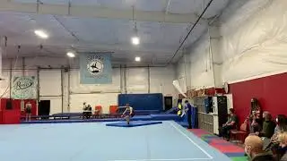 Edward Guthrie JD 1 2021 Montana state men&rsquo;s gymnastics championships