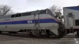 Amtrak 184 on Eighteen-Minute Late California Zephyr