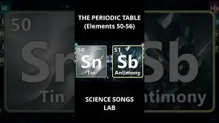 THE PERIODIC TABLE Rap Song | Elements 50 to 56 | #stemsongs  #educationalsongs #sciencesongs