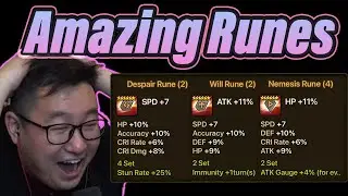 AMAZING Predator Runes!! | Summoners War