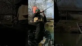 Maybe a little excessive #kayakfishing #bassfishing