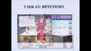 Stardoll Academy Walkthrough Task 45: Detention