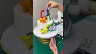 Naughty Cake or Dino Themed Cake? Nalilito ako parehas kasi may mahaba. Charot HAHAHA...
