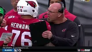 Will Hernandez EJECTED for making contact with referee after play