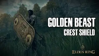 Golden Beast Crest Shield | Weapon Showcase