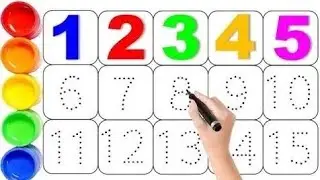 1-100 counting song, learn  to count with 123 charts, kids' educational, One Two three numbers, 12