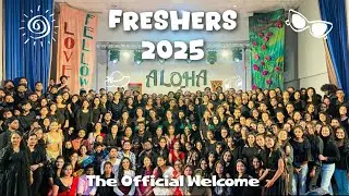 ALOHA &rsquo;25💃🏻❤️&zwj;🔥 Freshers&rsquo; Night | Dance, Music & Campus Vibes💙 | University Life