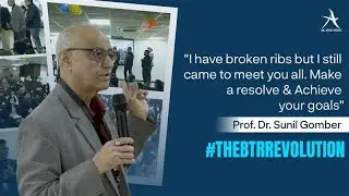 Make a Resolve. See It Through. | Prof. Dr. Sunil Gomber at BTR Orientation #thebtrrevolution