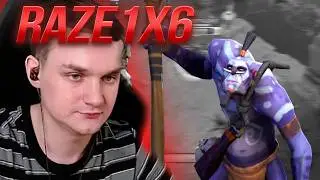RAZE1X6 ЖЁСТКИЙ БИФ НА ВИТЧ ДОКТОРЕ! 🎅CUSTOM🎄HERO❄️CHAOS🤙