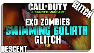 AW Exo Zombie Glitches: SWIMMING GOLIATH GLITCH & GODMODE On 