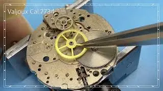 Valjoux Cal. 7734 Chronograph ヴァルジュー