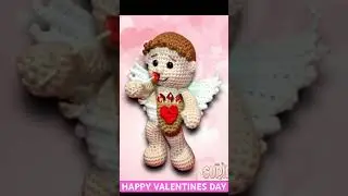 CROCHET CUPID FREE VALENTINES DAY TUTORIAL #crochet #cupid #valentinesday  #free #tutorial