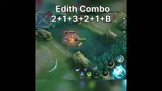 ✅Edith = Mech Dominator! 🤖 Rampage + Smash Combo | MLBB Shorts #mlbbshorts #mobilelegends #mlbbgamer