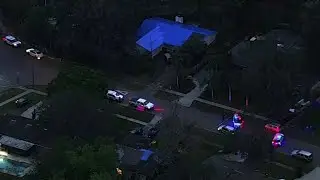 Police investigation outside Apopka home