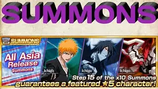 ALL ASIA SUMMONS NICE! - Bleach Brave Souls