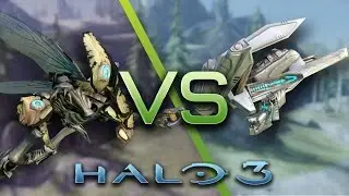 Halo 3 AI Battle - Drones vs Sentinels