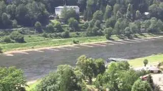 Bad Schandau & the Kirnitzschtalbahn, Saxony, Germany - 7th July, 2015