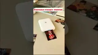 Super Portable Pocket Printer!#technology #electronics #hobby #science #diy