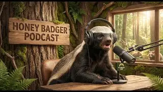 Honey Badger Podcast | Fearless Talks & Wild Truths | Forest FM #animalpodcast #podcast