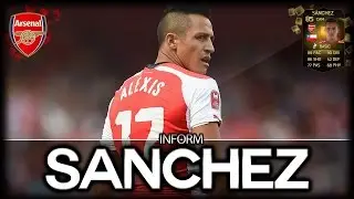 FIFA 15 UT - IF SANCHEZ || FIFA 15 Ultimate Team 85 Inform Player Review + In Game Stats