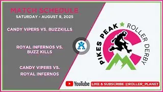 Pikes Peak Roller Derby: Home Team Round Robin (August 9, 2025)