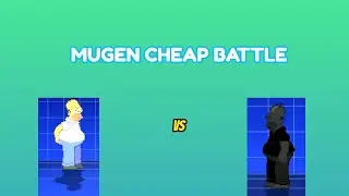 Mugen: Homer Simpson Type-Cheap 12P vs Dark Homero Simpson 12P