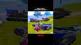 Teamup vs ​⁠@iamskyop Solo Conqueror Lobby Fight 🔥 #bgmi #madanop #skyop #shorts #shortsfeed